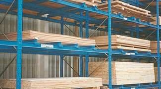 Palettenregale für Holzverarbeiter