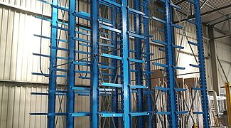 mobile cantilever racking