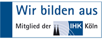 Wir bilden aus. Mitglied der IHK Köln