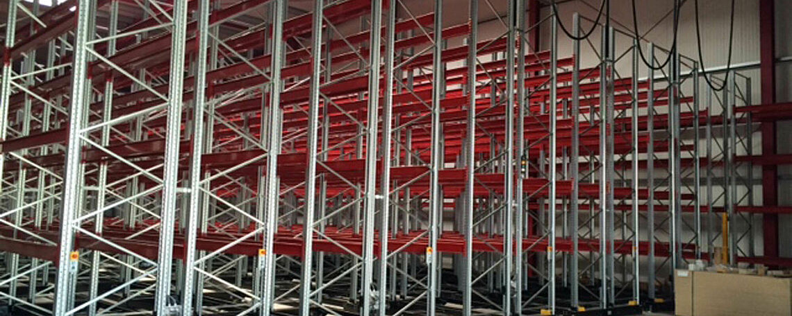 mobile racking pallet rack