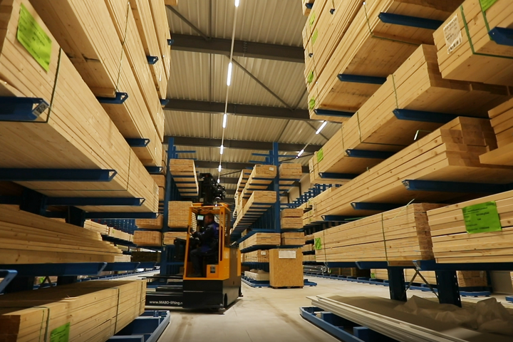 cantilever racking system