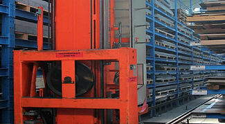 Automatische Lagerung in Industriebetrieben
