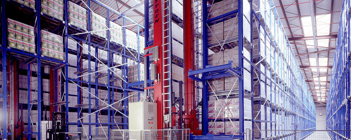 drive-in racking system